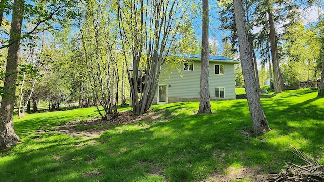 view of yard