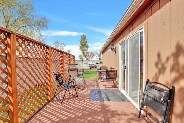view of patio / terrace