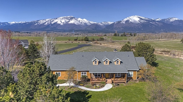 406 Back Nine Ln, Hamilton, MT 59840 - exterior space with a rural view