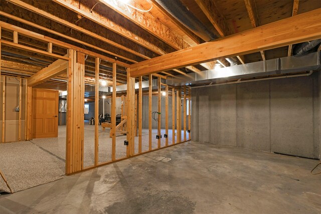 406 Back Nine Ln, Hamilton, MT 59840 - view of unfinished below grade area