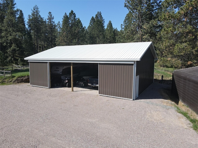 34426 Ridge Rd, Polson, MT 59860 - garage with a carport