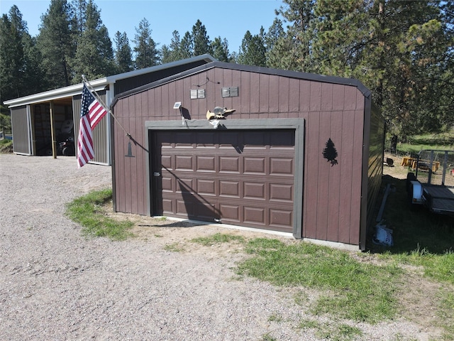 34426 Ridge Rd, Polson, MT 59860 - view of detached garage