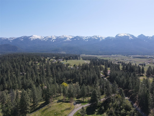 34426 Ridge Rd, Polson, MT 59860 - mountain view featuring a forest
