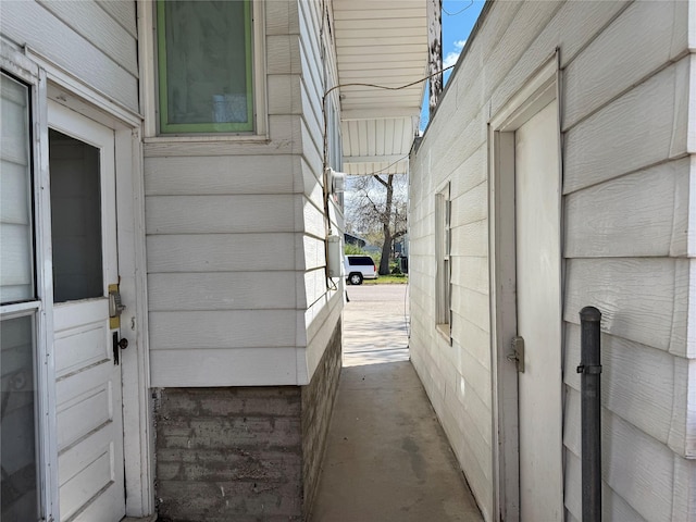 view of property exterior