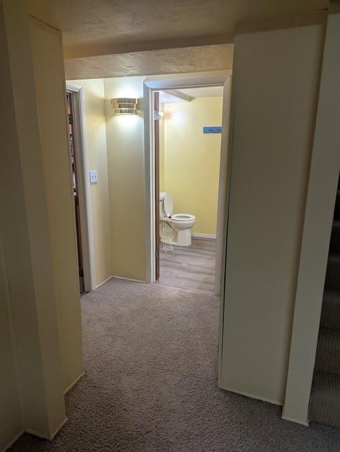 412 Raymond St, Helena, MT 59601 - hall with carpet floors