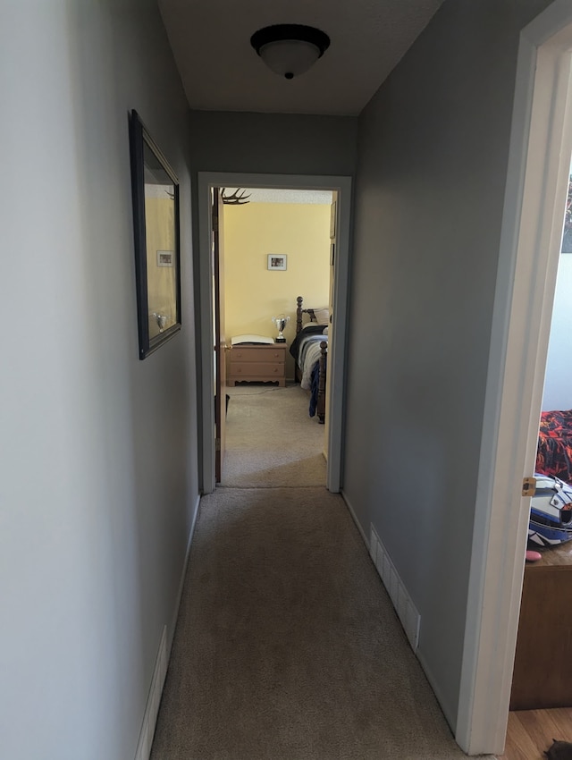 412 Raymond St, Helena, MT 59601 - hallway featuring light carpet