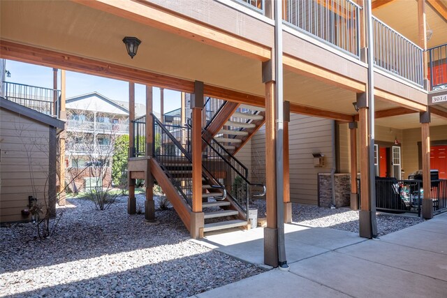 3010 Tina Ave Unit 306, Missoula, MT 59808 - view of patio / terrace with stairs