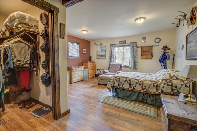 45 Bay Rd, Whitehall, MT 59759 - bedroom with wood finished floors and baseboards