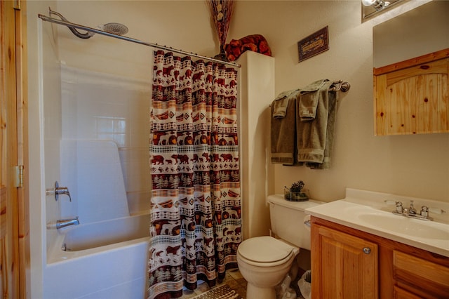 45 Bay Rd, Whitehall, MT 59759 - bathroom with toilet, shower / bath combo, and vanity