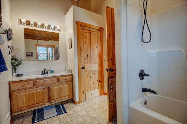 45 Bay Rd, Whitehall, MT 59759 - full bathroom with vanity and shower / washtub combination