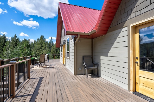 617 Mcclellan Creek Rd, Clancy, MT 59634 - view of deck