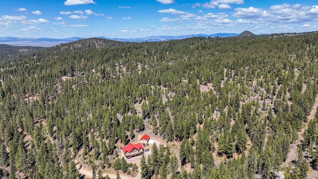 617 Mcclellan Creek Rd, Clancy, MT 59634 - bird's eye view of a forest and a mountain backdrop