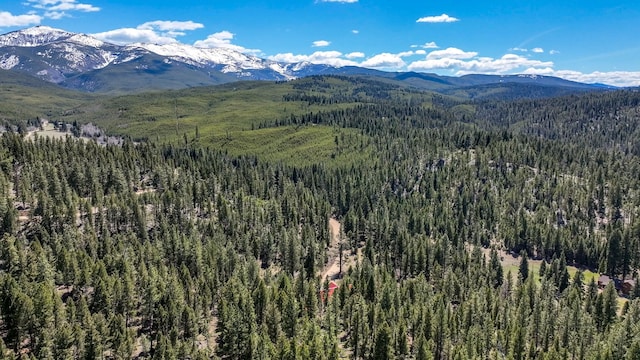 617 Mcclellan Creek Rd, Clancy, MT 59634 - view of mountain background featuring a heavily wooded area