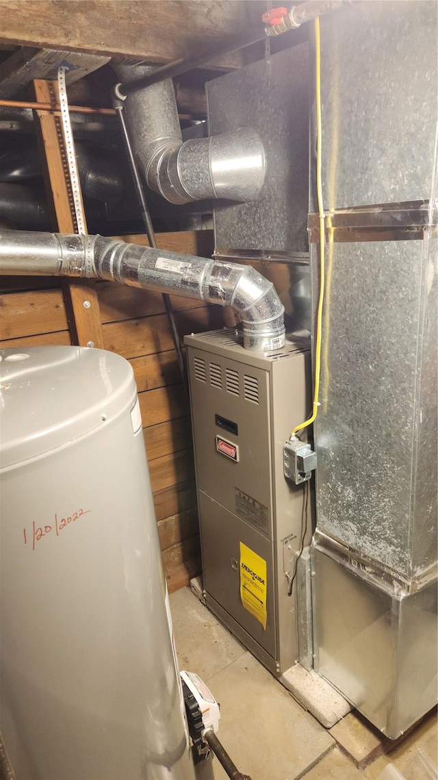 view of utility room