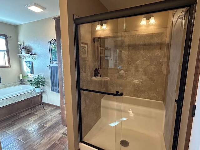 55 Mills Rd, Whitehall, MT 59759 - bathroom featuring a bath and a stall shower
