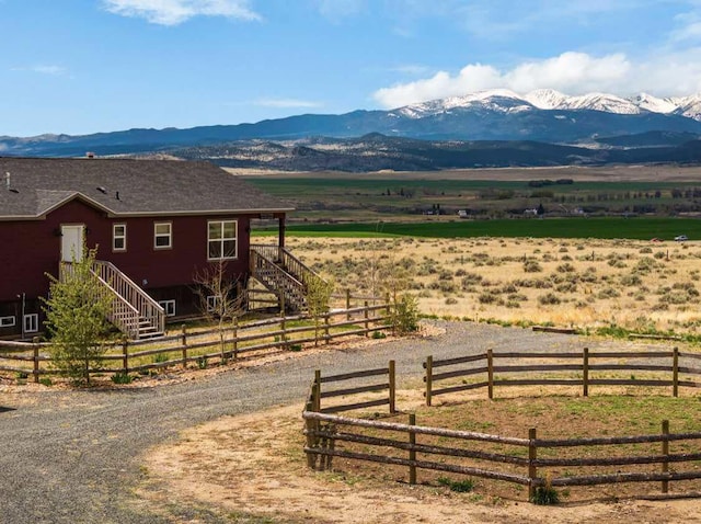 55 Mills Rd, Whitehall, MT 59759 - mountain view featuring rural landscape
