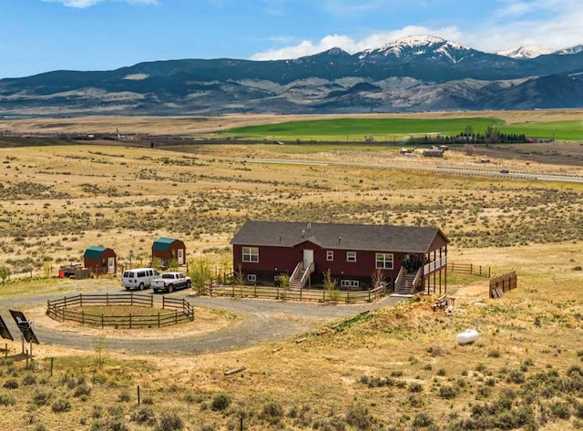55 Mills Rd, Whitehall, MT 59759 - view of mountain background featuring rural landscape