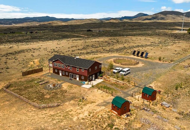 55 Mills Rd, Whitehall, MT 59759 - view of rural area featuring a mountain backdrop and a desert landscape