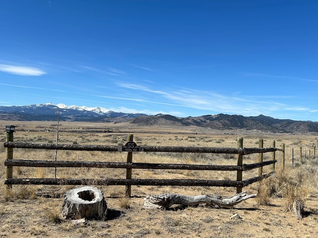 55 Mills Rd, Whitehall, MT 59759 - view of yard with a mountain view and a view of rural / pastoral area