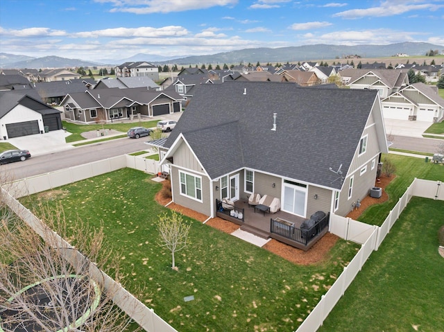 200 Ali Loop, Kalispell, MT 59901 - aerial perspective of suburban area featuring a mountainous background