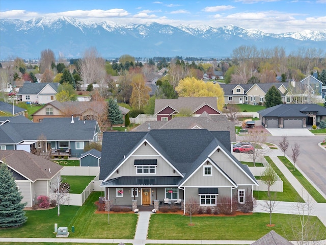 200 Ali Loop, Kalispell, MT 59901 - aerial view of residential area featuring mountains