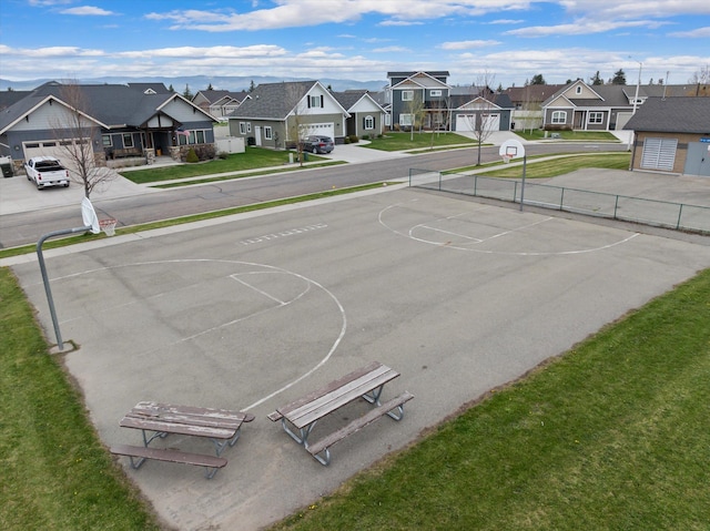 200 Ali Loop, Kalispell, MT 59901 - view of sport court featuring a residential view and community basketball court