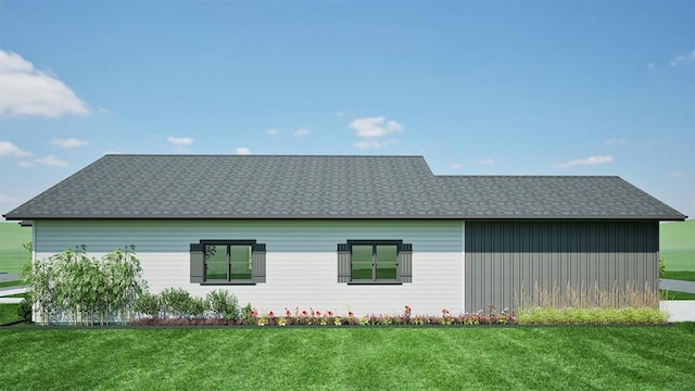 NHNLOT2 England Blvd, Missoula, MT 59808 - view of property exterior with a lawn and a shingled roof