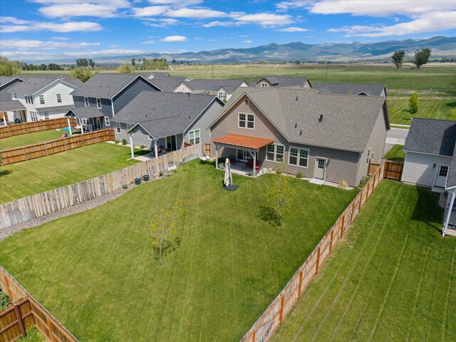 203 Kismet Ct, Hamilton, MT 59840 - aerial perspective of suburban area with mountains