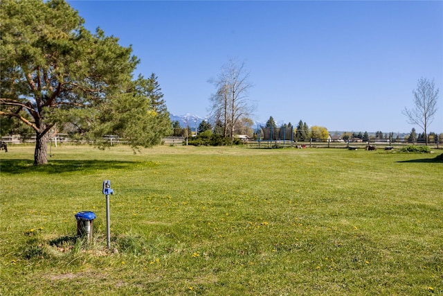 33766 W Shore Dr, Polson, MT 59860 - view of home's community featuring a yard and a rural view