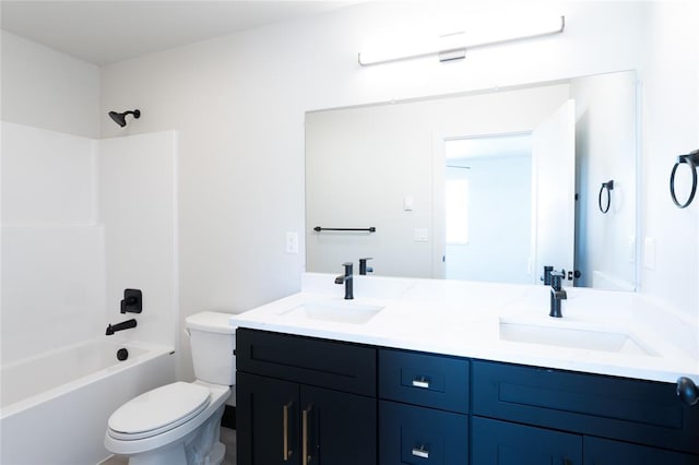 861 9th St W, Kalispell, MT 59901 - bathroom with double vanity and bathtub / shower combination