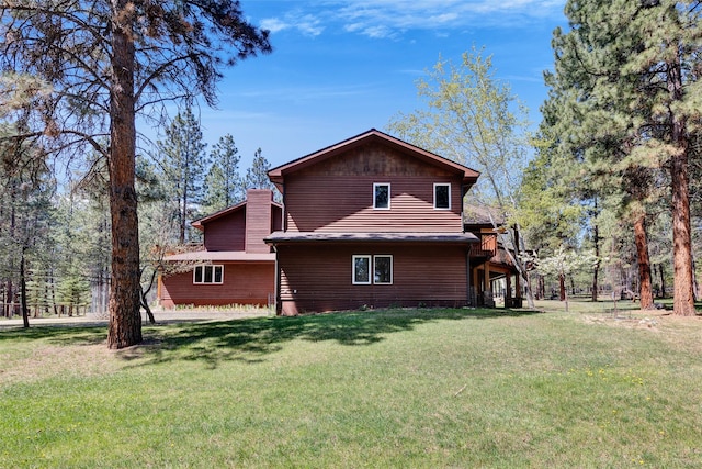 303 Wyant Ln, Hamilton, MT 59840 - view of home's exterior featuring a yard