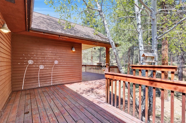 303 Wyant Ln, Hamilton, MT 59840 - view of wooden terrace