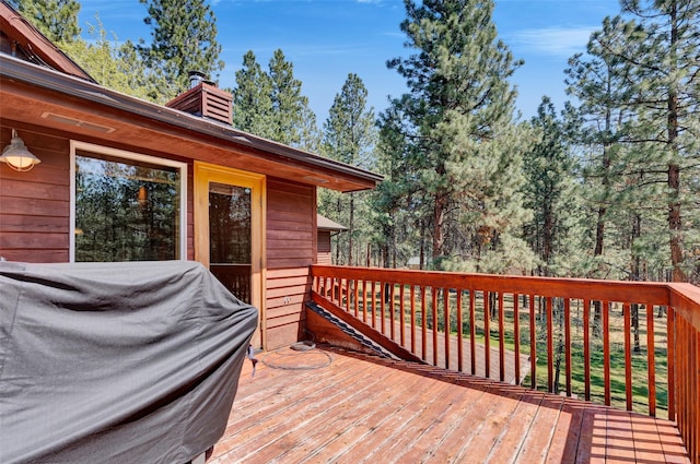 303 Wyant Ln, Hamilton, MT 59840 - deck featuring grilling area