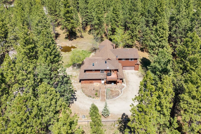 303 Wyant Ln, Hamilton, MT 59840 - view of subject property with a heavily wooded area