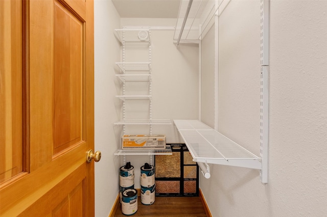 303 Wyant Ln, Hamilton, MT 59840 - walk in closet featuring wood finished floors