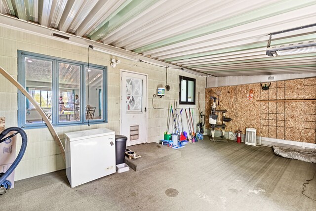 3024 8th Ave S, Great Falls, MT 59405 - garage with fridge
