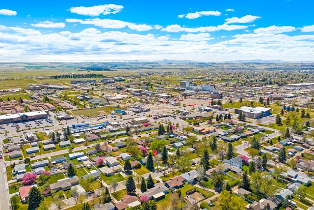 3024 8th Ave S, Great Falls, MT 59405 - aerial view of property's location featuring a mountain backdrop