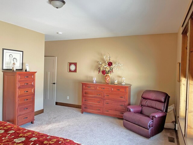4195 Fox Hollow Dr, Helena, MT 59602 - bedroom with light carpet and baseboards