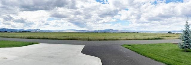 4195 Fox Hollow Dr, Helena, MT 59602 - view of road with a view of countryside and a mountain view