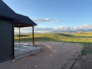 2736 Paniolo Pl, Missoula, MT 59808 - view of yard featuring a mountain view