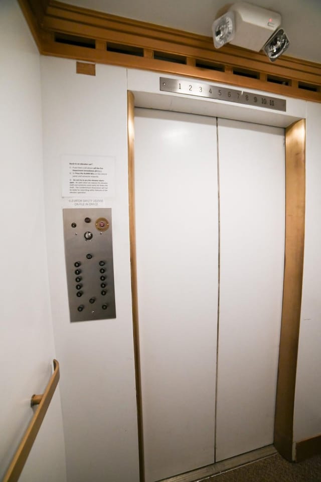 1536 Meadowlark Dr Unit 10B, Great Falls, MT 59404 - detailed view of elevator and a security system