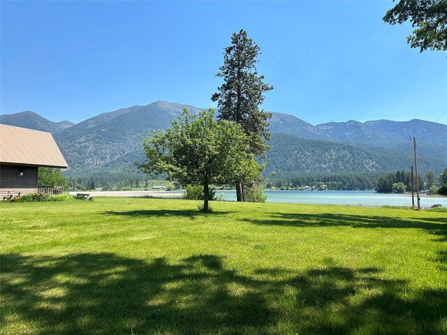 200 Weaver Ln, Kalispell, MT 59901 - view of mountain background with a nearby body of water
