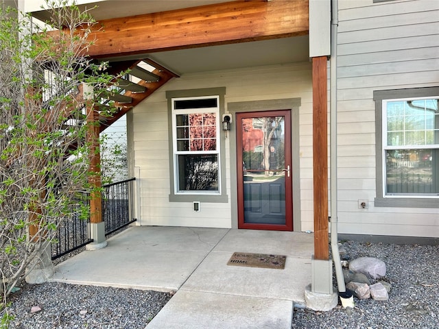 2905 Oshaughnesy St Unit 104, Missoula, MT 59808 - view of exterior entry with a porch