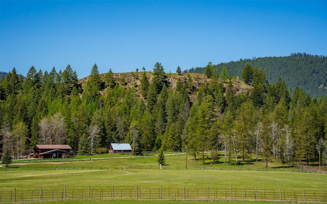 5550 Farm To Market Rd, Whitefish, MT 59937 - view of property's community featuring a view of trees and a rural view
