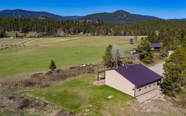 5550 Farm To Market Rd, Whitefish, MT 59937 - view of rural area with a mountainous background