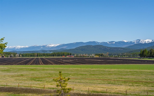 5550 Farm To Market Rd, Whitefish, MT 59937 - view of mountain backdrop featuring rural landscape