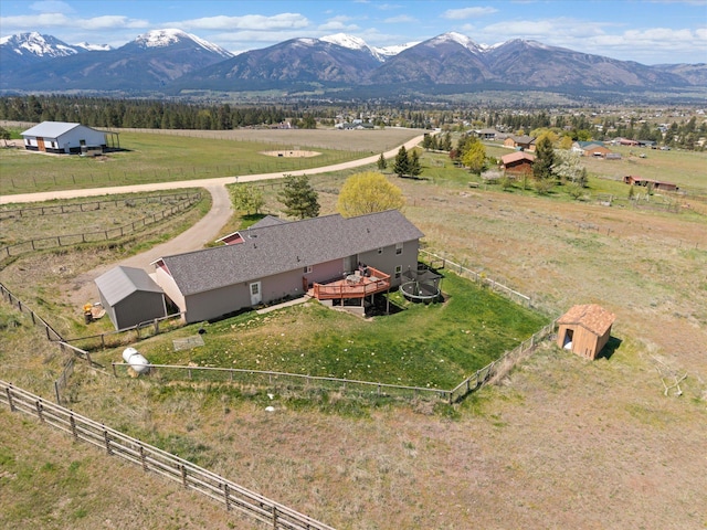 556 Fescue Slope Rd, Florence, MT 59833 - view of rural area featuring a mountainous background