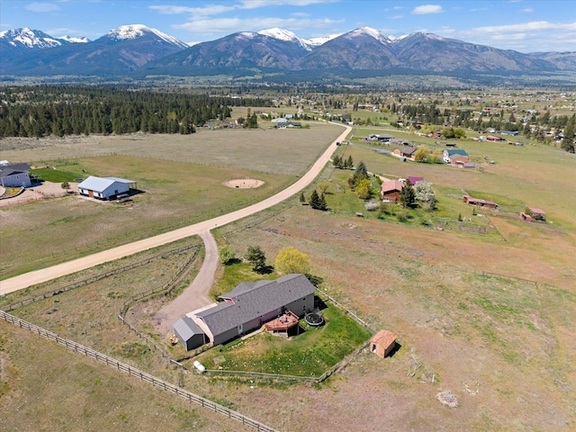 556 Fescue Slope Rd, Florence, MT 59833 - view of rural area featuring mountains