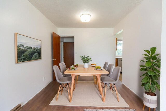 433 N 10th Ave, Bozeman, MT 59715 - dining area featuring wood finished floors, a baseboard heating unit, and baseboards