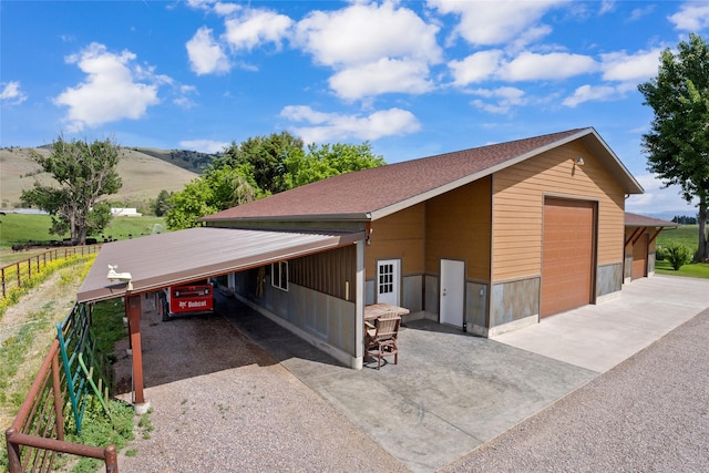 45292 Locust Ln, Charlo, MT 59824 - view of front of property with a garage and an outdoor structure